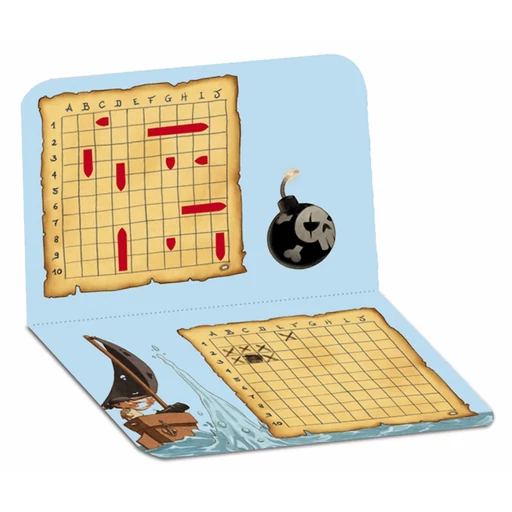 Djeco - Mini logika - Hajócsata