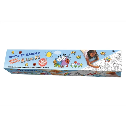 Bogyó és Babóca - Színezd ki! színező tekercs, nagy