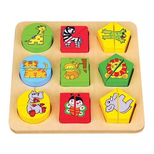 Fajáték - Formalap - vadállatos