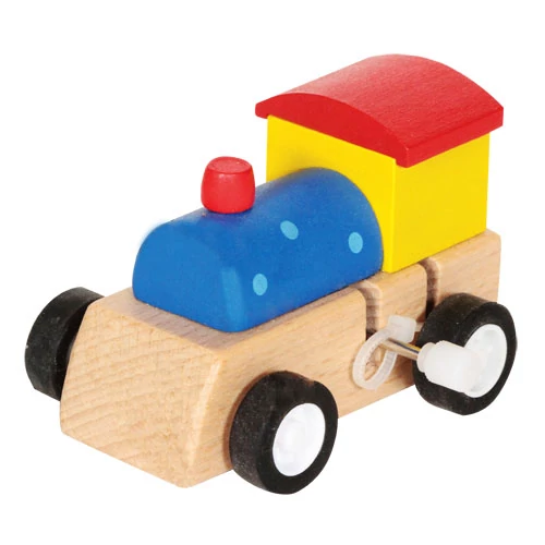 Fajáték - Felhúzható mozdony