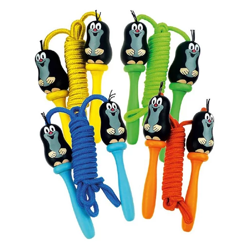 Kisvakond ugrálókötél - sárga