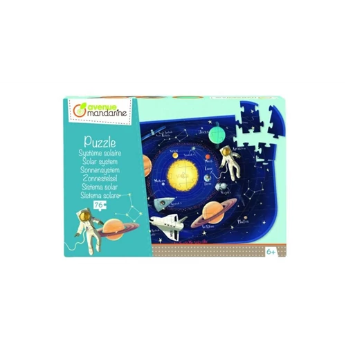 Naprendszer puzzle - 76 db