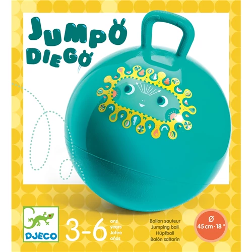 Djeco - Ugrálólabda - Jumpo Diego - 45 cm