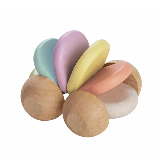 Plan Toys - Baby autó – pasztell