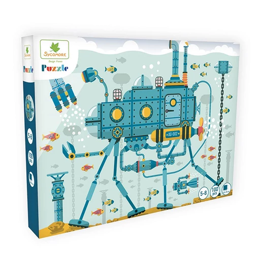 Puzzle - A víz alatti világ - 100 db-os