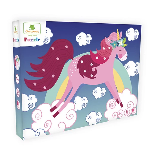 Puzzle - Unikornisok - 36 db-os