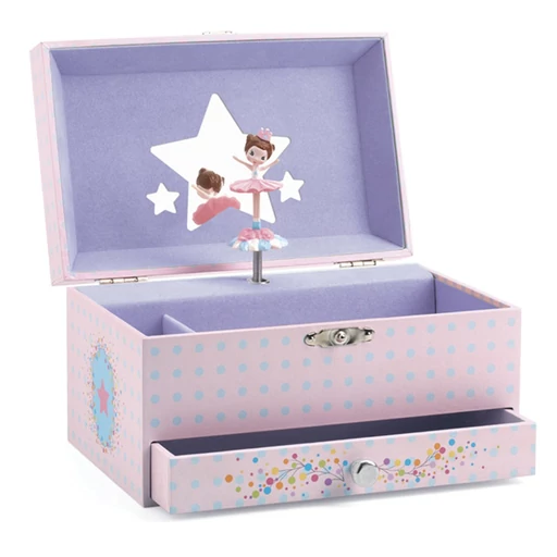 Djeco - Zenélő ékszerdoboz - Balerina dallama