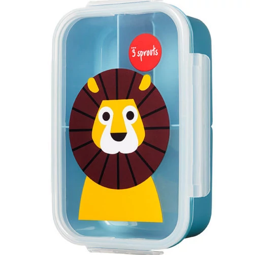 3 Sprouts uzsonnás doboz - oroszlán