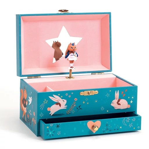 Djeco - Zenélő ékszerdoboz - Varázslat dallama