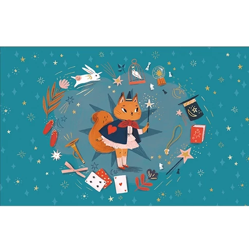 Djeco - Zenélő ékszerdoboz - Varázslat dallama