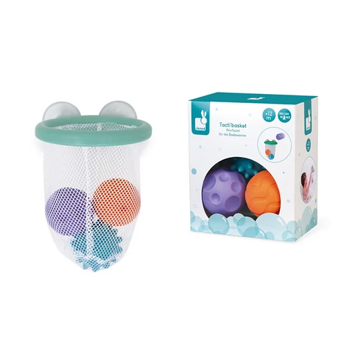 Janod -  Fürdőjáték - érzékelő labdák hálóval