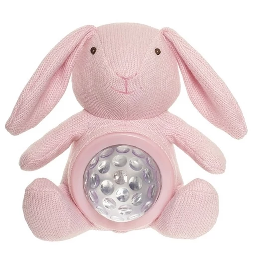 Teddykompaniet - Nyuszi világító pocakkal - 25 cm