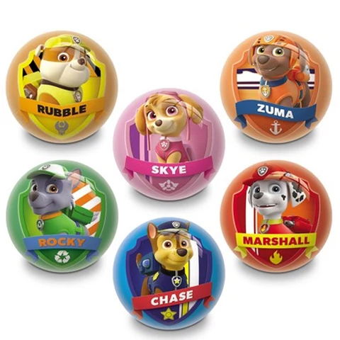 Mancs Őrjárat gumilabda 6 cm-es többféle