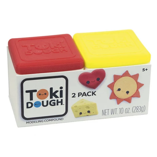 Toki Dough két színben (piros-sárga)