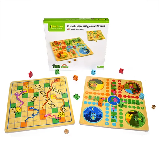 Ki nevet a végén és Kígyómarás társasjáték