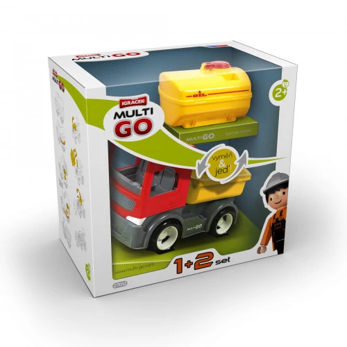 MultiGO - 1+2 Tartálykocsi platóval