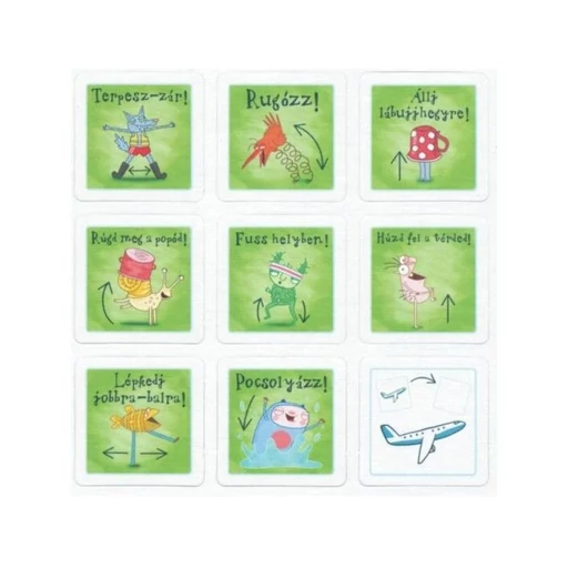 A kuflik és az esőtánc – mozgásos társasjáték