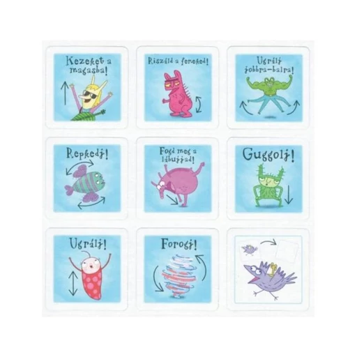 A kuflik és az esőtánc – mozgásos társasjáték