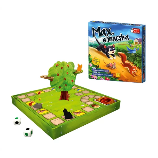 Max, a macska társasjáték