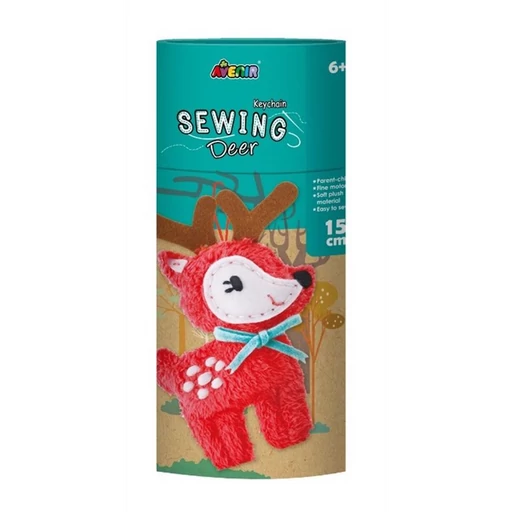 Varrható plüss kulcstartó - Szarvas