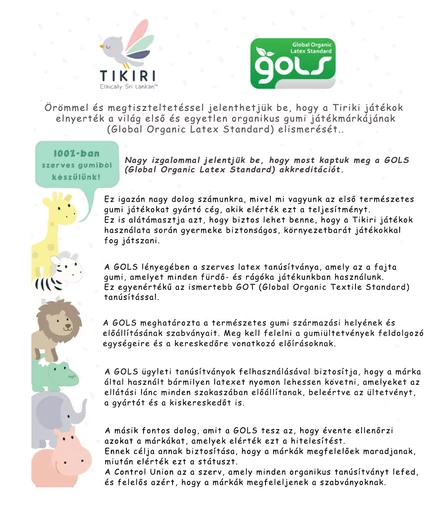 Tikiri - Bálna gumi csörgőjáték