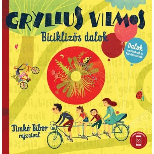 Biciklizős dalok - CD melléklettel