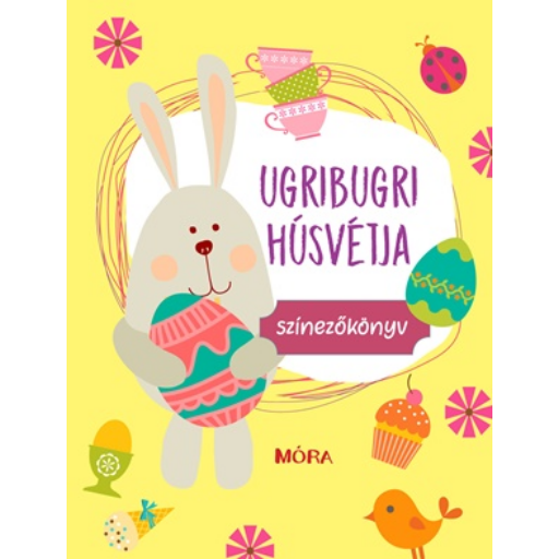 Ugribugri húsvétja színezőkönyv