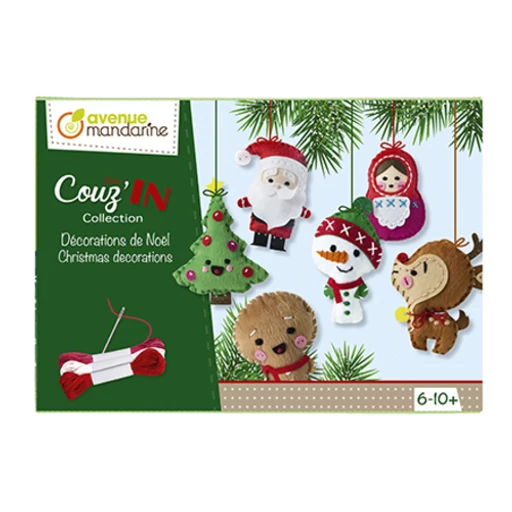 Avenue Mandarine - Kreatív doboz, karácsonyi díszek 
