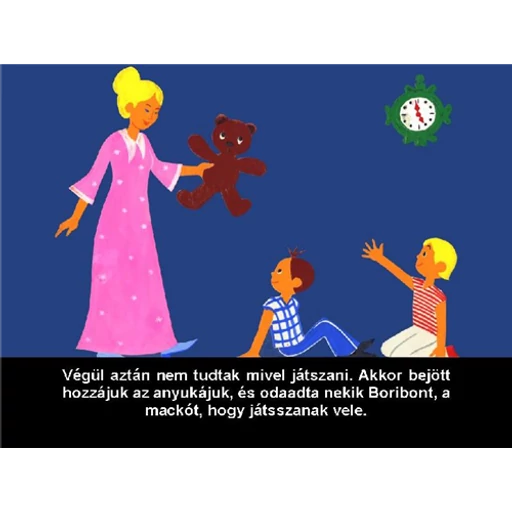 Diafilm - Boribon, a játékmackó