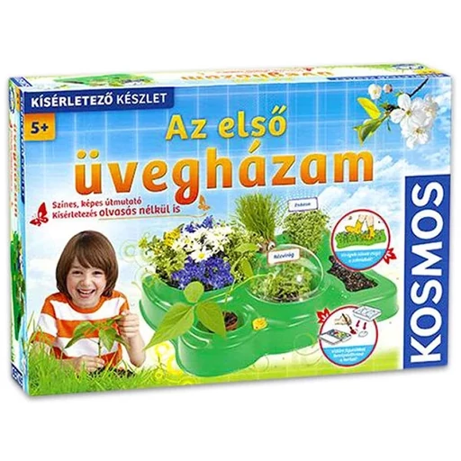 Clementoni - Tudomány és Játék - Első üvegházam Clementoni - Tudomány és Játék - Első üvegházam