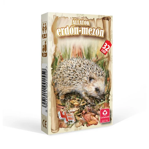 Állatok az erdőn, mezőn kártyajáték