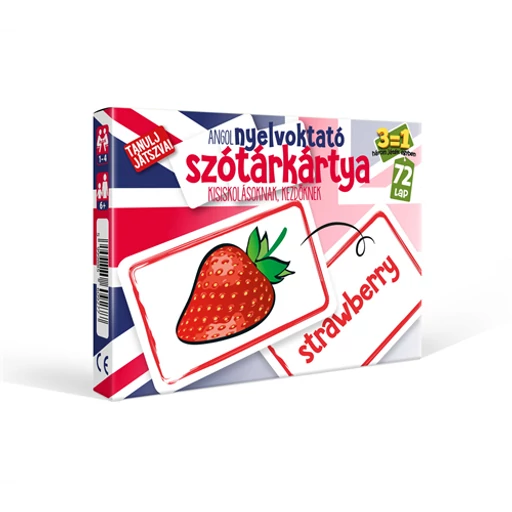 Szótárkártya - Angol kezdőknek kártyajáték