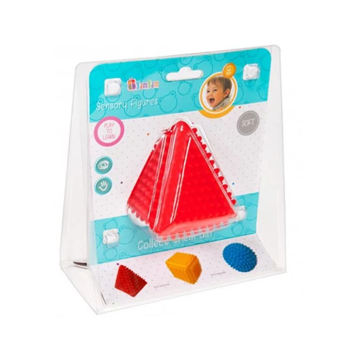 B-toys - Tapintásfejlesztő bébi piramis