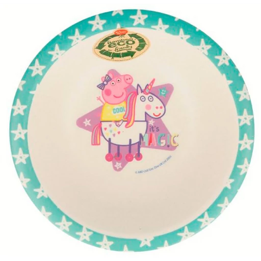 Bambusz tál - Peppa malac Bambusz tál - Peppa malac