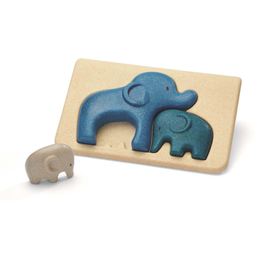 Plan Toys - Elefánt kirakó