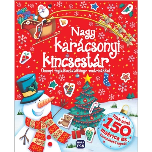 Nagy karácsonyi kincsestár - Ünnepi foglalkoztatókönyv matricákkal