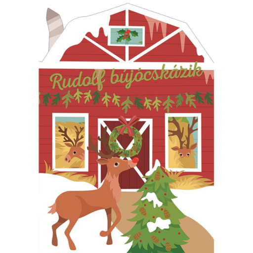 Karácsonyi lapozó - Rudolf bújócskázik