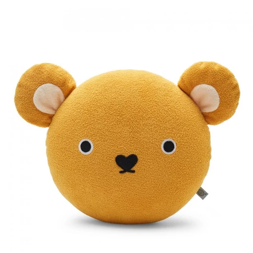 Noodoll plüss, kerek párna - maci