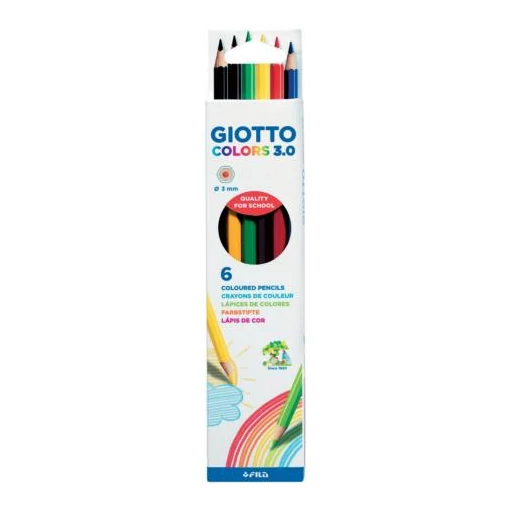 Giotto - Színes ceruza 6 db-os