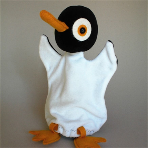 Kesztyűbáb - Pingvin