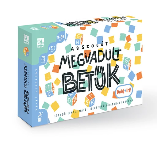 Abszolút megvadult betűk - kártyajáték