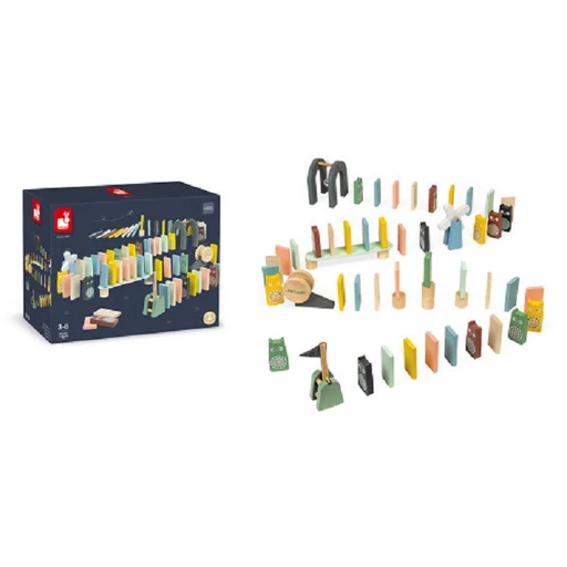Janod - Domino ügyességi játék - 100 db-os