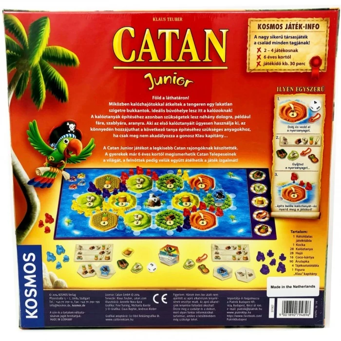 Catan Junior társasjáték