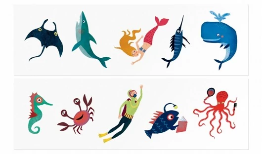 Londji - Tetoválás - Óceán