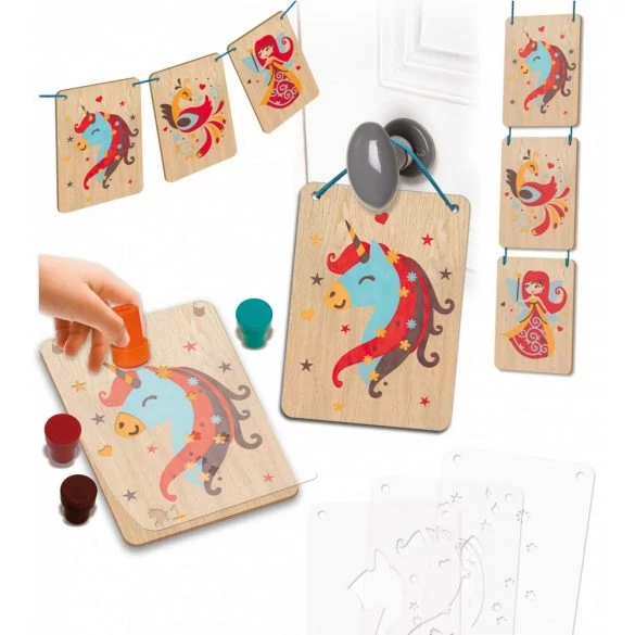 Művészi nyomdakészlet - Varázslatos mesebeli lények