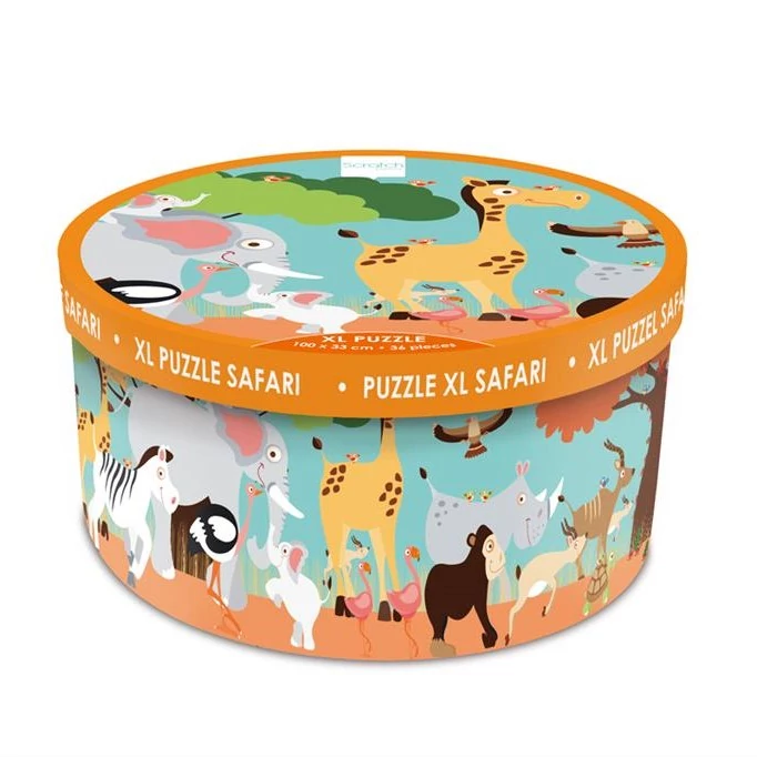 Padló puzzle - Szafari - 36 db-os