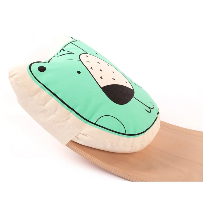 Varázspallómesék - medve párna és kis figura