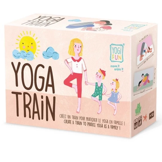Jóga vonat családi társasjáték
