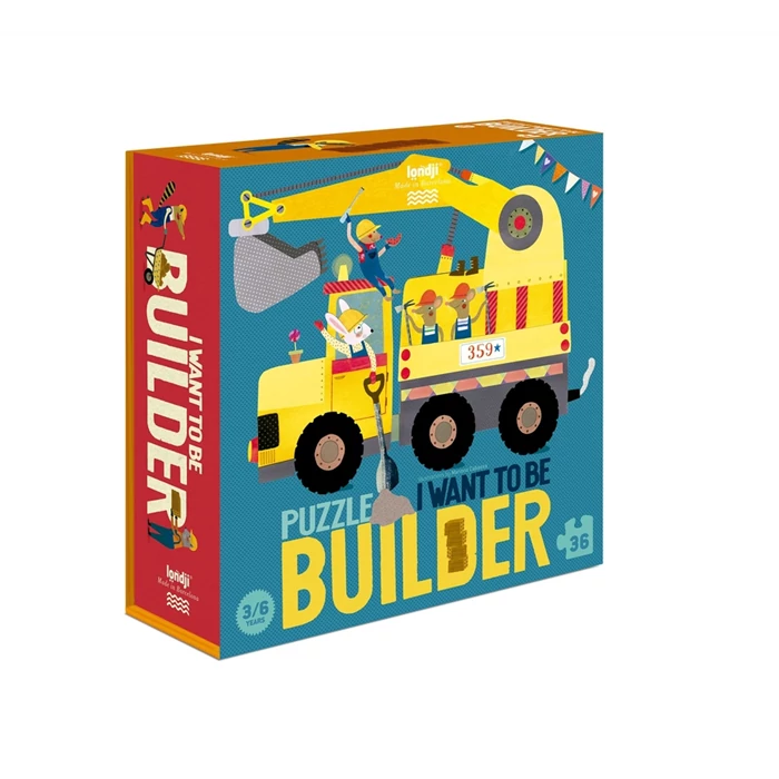 Londji - Szeretnék építész lenni! puzzle - 36 db