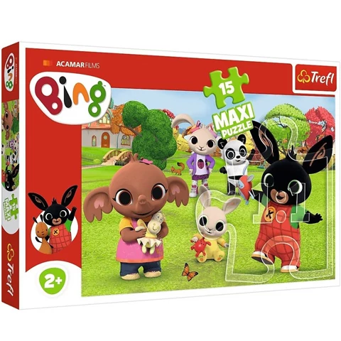 Trefl - Bing és barátai Maxi puzzle - 15 db